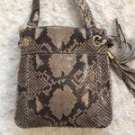 Michael Kors  Snake Python Embossed Crossbody Bag Tassel Drawstring Photo 3
