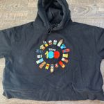 Disney  100 Unified Characters Pullover Hoodie Cropped Size XL Photo 8
