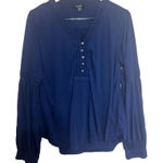 Ralph Lauren Lauren Women Size XL Blouse Cottagecore Top Long Sleeve Black Label Photo 0