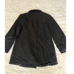 Marvin Richards Vintage‎ J. Percy for  Blk Lambswool Pea Coat sz 8 made n USA Photo 6