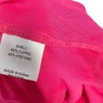 Lovers + Friends Lovers and‎ Friends Noah Wrap Dress Slip Sleeveless Satin Hot Pink Size Small Photo 12