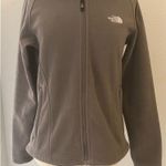 The North Face Brown Soft Full Zip Fleece Jacket M Women’s Hiking Fleece Photo 3