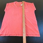 Aerie  Pocket T-Shirt Relaxed Fit Short Sleeve
Oversized Top Coral Small NWT Photo 7