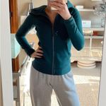 Lululemon Teal Scuba Full-Zip Hoodie SOLD OUT! Photo 4