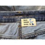 Chico's So Slimming Girlfriend Ankle Jeans Embroidered Floral Size Plus Photo 2