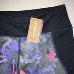 Patagonia Leggings Centered Crops Abstract Jungle Smolder Blue Sz S BNWT Photo 5
