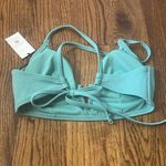 Shade & Shore  Teal Women's Bikini Top Size 34C New with Tags Photo 1