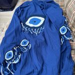 Blue Evil Eye Swim Coverup Photo 1