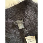 Halogen Mock Neck Long Sleeve Fuzzy Sweater Dress Holiday NWT Small Fitted Photo 4