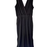 Monteau  Black V-Neck Sleeveless Wide Leg Jumpsuit Women’s Size XL Photo 0