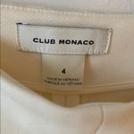 Club Monaco  Cropped Cream Pants size 4 Photo 1