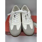 J Sport Cecily Women’s Sneaker Suede White/Grey Low Top Shoes Size 7.5 US White Photo 2
