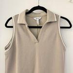 Spanx AirEssentials Pique Polo Tank Dress in Tan Size XS Photo 4