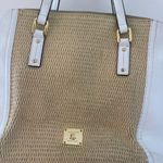 Ralph Lauren adorable lauren by  bag white and tan Photo 1