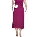 Sézane Moisa Midi Skirt, Magenta, FR44/US12 Photo 10