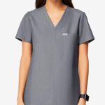 FIGS  Catarina one pocket, v-neck scrub top, sz L Photo 1