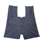 Lululemon  Gray Ruched Back Crop Leggings Pant 6 Photo 4