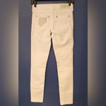 Affliction  Black Platinum Raquel Tara Women’s White Jeans Size 24 Photo 5