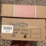 City Classified NWT suede black wide fit flats Photo 5
