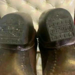 Corral  Whip Stitch Brass Studded 15" Tall Knee-High Harness Boots Sz 8.5. Photo 6