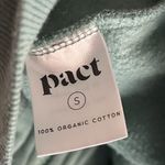 Pact  Organic Cotton Zip-Up Hoodie Sage Green Size Small Photo 3