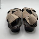 Brunate brown suede Sandals IT 37 US 7 Italian Designer Heels Dress VTG Photo 5