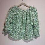 Rails  Mariah Blouse Top Green Texture Floral Photo 6