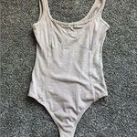 Pretty Little Thing - Tank Bodysuit Size 4 tan taupe PLT Photo 0