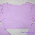 New! Set! Toast Swim crop surf bikini top High Waist, String Bikini Bottom, M Pink Size M Photo 5