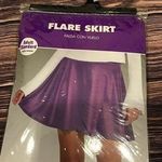 Flare skirt adult up to size 12 purple Photo 0
