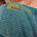 Aviator Nation RARE Teal Lightning Bolt Sweatshirt Hoodie Size Small Photo 7