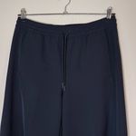 Athleta Stride Wide Leg Athleisure Pull On Pants Black M Photo 3