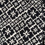 Moschino Vintage  Black and Cream Floral Pants Photo 1