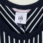 CAbi ATC Wink Black & White Striped Sleeveless Midi Dress Size M Style #5946 Photo 3