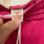 Spalding  Hot Pink Drawstring Cropped Wide Leg Athletic Pant Photo 5