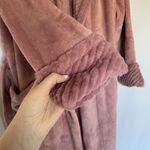 Carole Hochman NWOT women's pink size small fluffy bathrobe comfort warm pockets Photo 3