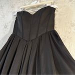 Oh Polly  Emeline Black Tulle Corset Mini Dress Size US 8 / UK 12 Photo 6