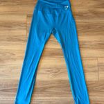 Gymshark Bright Blue Gym Shark Leggings Photo 11