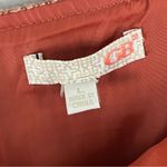 Gianni Bini  Burnt Orange Wool Blend Faux Wrap Asymmetrical Hem Skirt Size Large Photo 2