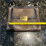 Brahmin  MIMOSA CHOCOLATE BROWN LEATHER CROSSBODY‎ BAG WALLET TASSEL S Photo 11