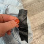 White House | Black Market  Denim Peplum Corset Style Tank Top I46 Photo 5