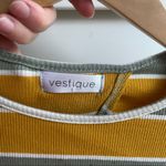 Vestique Cropped long sleeve striped top Photo 2