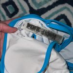 PINK - Victoria's Secret Victoria’s Secret Pink Cut Out Blue Bikini Set Photo 4