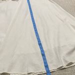 T Tahari  Ivory A-Line Skirt with Buckle Detail Photo 8