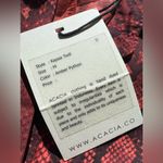 Acacia Swim Romper Kapaa Twill Python Size Medium New SOLD OUT Orange Photo 4