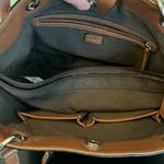 CHAPS Brown Shoulder Bag Lots of Pockets Photo 4