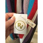 Rebecca Vallance Metallic Stripe Knit Maxi Dress Belted NWT Size M Pink Photo 5