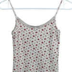 Brandy Melville Skylar Floral Eyelet Lace Trimmed Tank one size Photo 0