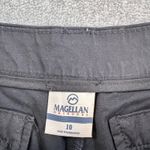 Magellan outdoors Magellan Outdoor Happy Camper Shorts Women's 10 Black 4" Inseam New Flat Front Photo 3