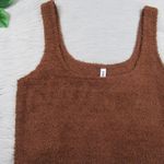 Steve Madden Cozy Chenille Knit Scoop-Neck Tank Top Women’s Size Large NEW Photo 3